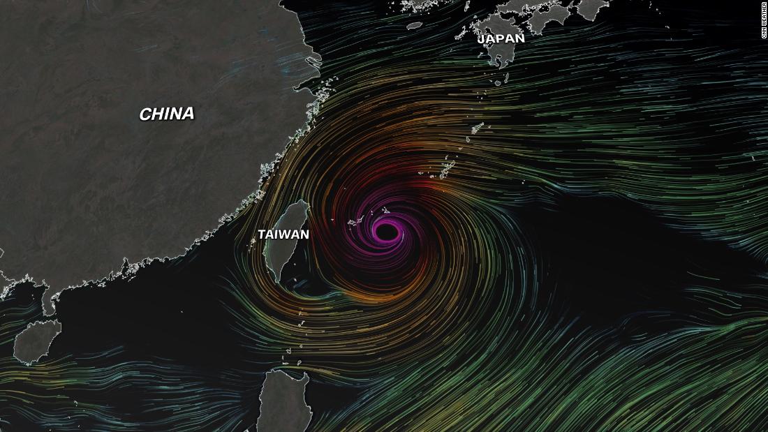 Typhoon In-fa strengthening while on track to impact Japan, Taiwan and China