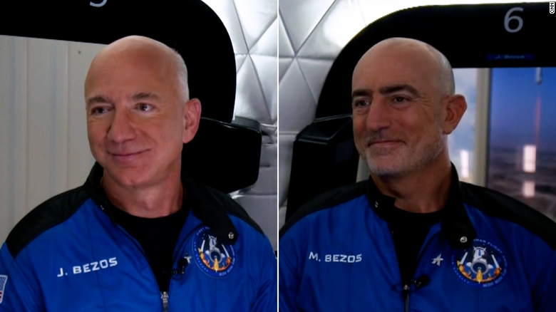 Jeff Bezos reveals what crew was talking about before liftoff