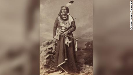 Chief Standing Bear in an 1877 photo.