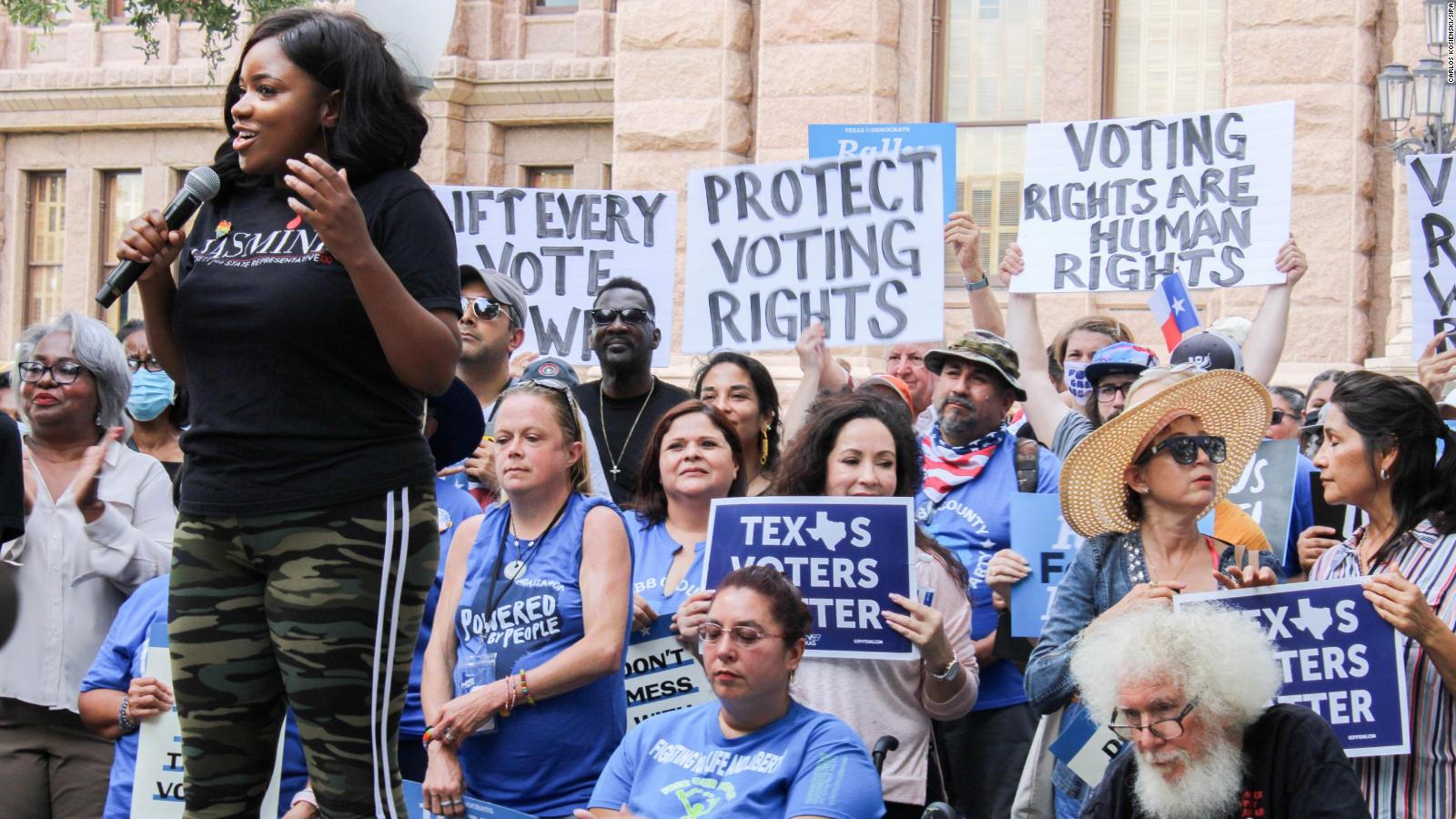 Why Texas S Lone Rep Jasmine Crockett Black Freshman Democrat Refuses