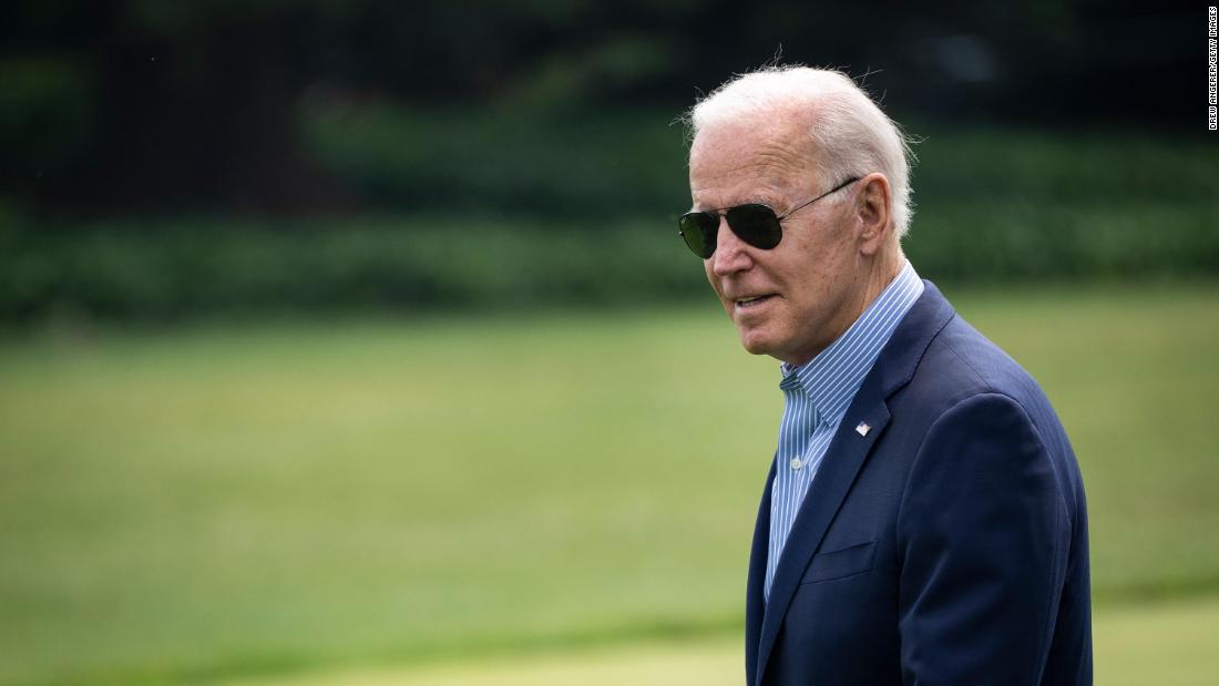 Biden slams attempts to curb voting rights but says he isn’t ready to call for an end of the filibuster