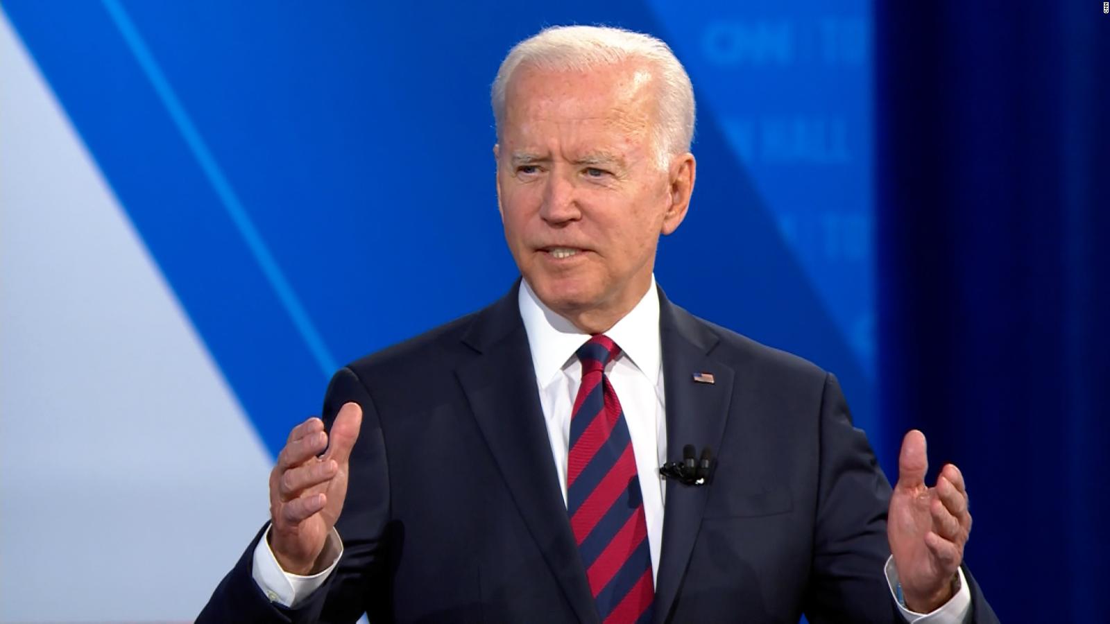 Watch The Entire Cnn Town Hall With President Joe Biden Cnnpolitics