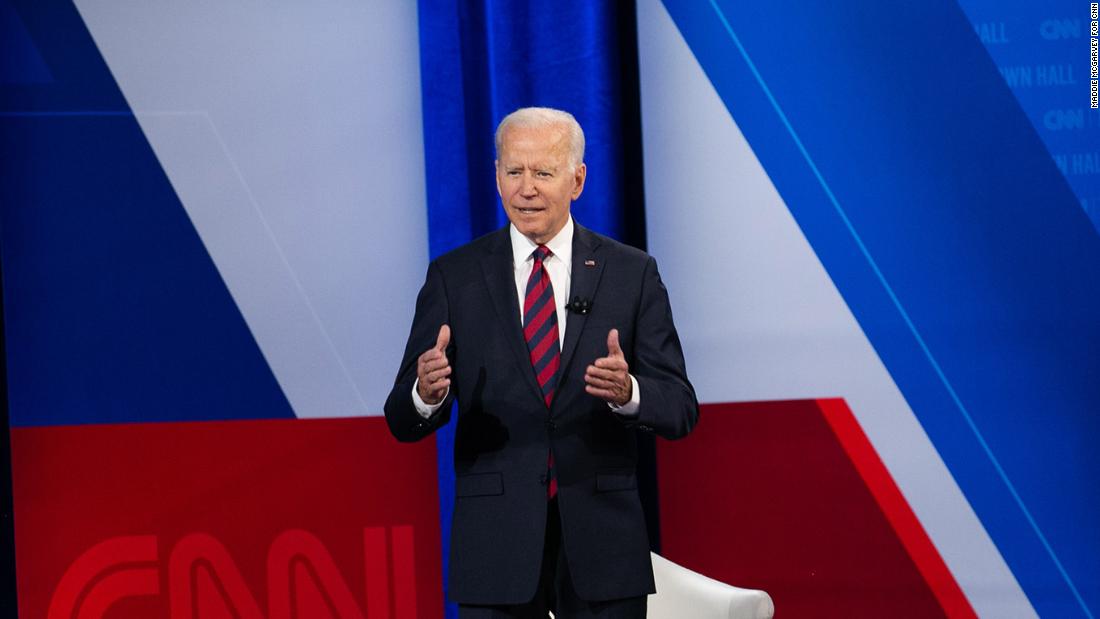 Biden To Participate In Cnn Town Hall In Cincinnati Wednesday Cnnpolitics