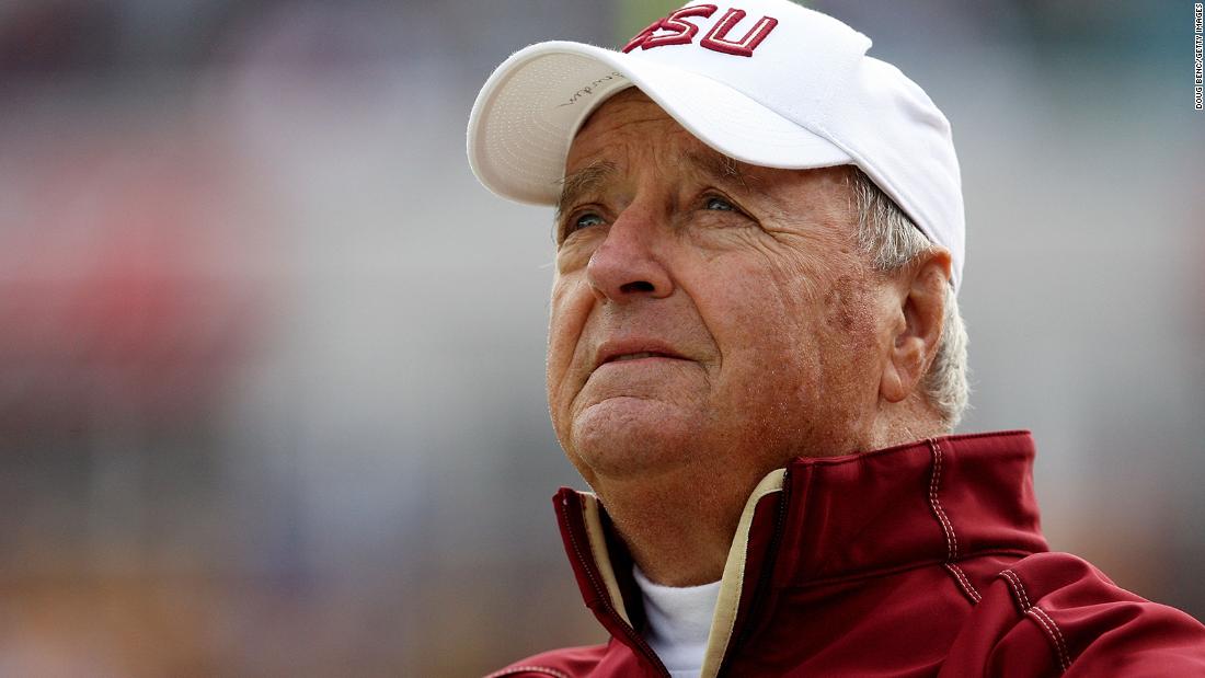 Bobby Bowden Legendary Florida State University football coach dies at