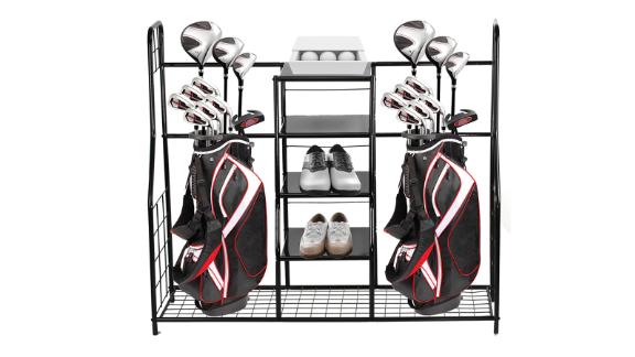 Home-it Golf Bag Organizer Rack