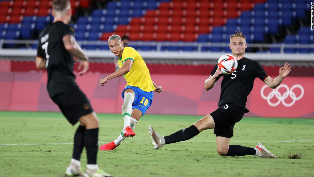 Brazil Vs Germany Defending Olympic Champion Brazil Defeats Germany In Rematch Of 2016 Men S Football Final Cnn