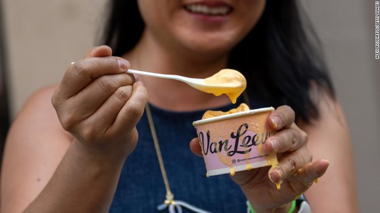 Kraft Macaroni & Cheese ice cream debuts and quickly sells out