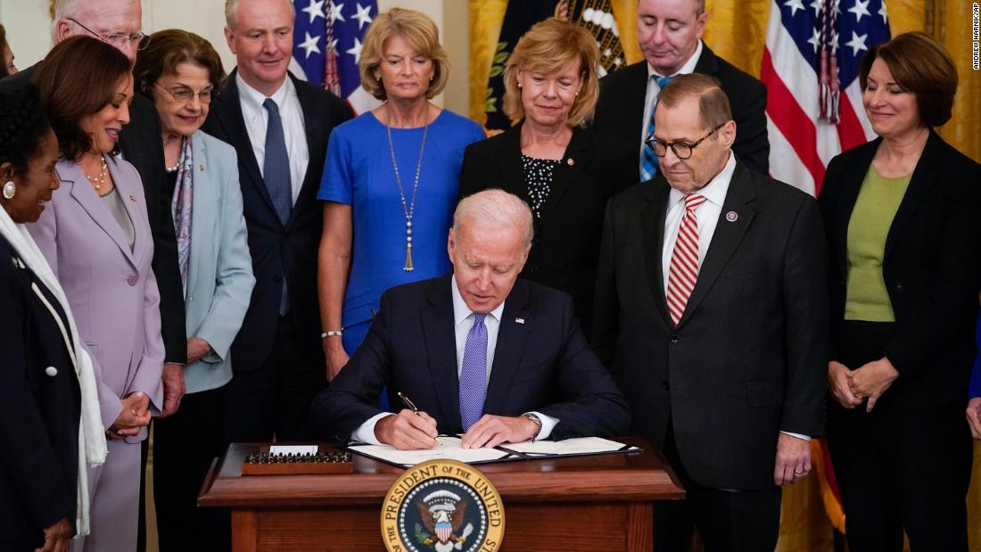 Biden Signs Crime Victims Fund Replenishment Bill Cnnpolitics 