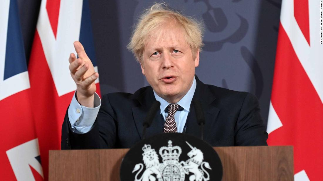 London (CNN Business)Just seven months after singing its praises, British Prime Minister Boris Johnson is attempting to rewrite the Brexit deal he sig