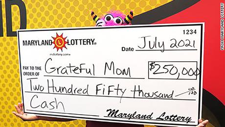 An Uber Eats driving mom wins $250,000 lottery scratch-off - CNN