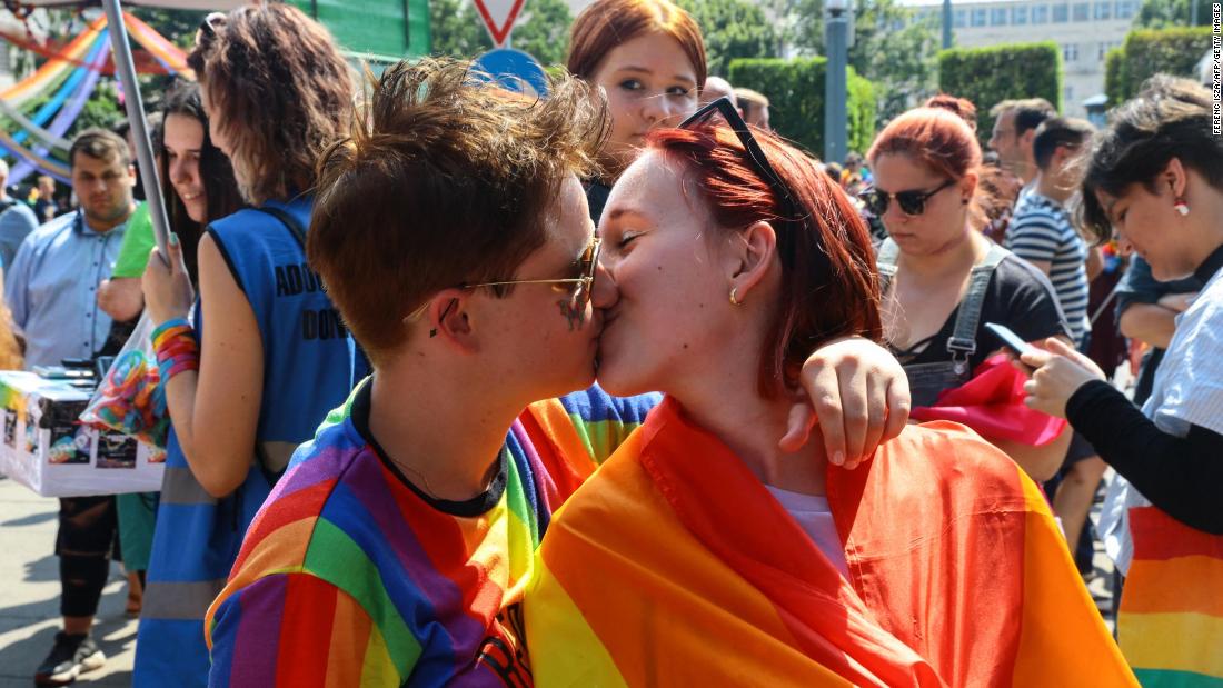 Thousands join Pride event in Hungary as LGBTQ people face growing hostility