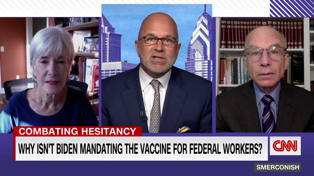 Why isn’t Biden mandating the vaccine for Federal workers?  – CNN Video