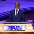 This image provided by Jeopardy Productions, Inc. shows &quot;Jeopardy!&quot; guest host LeVar Burton on the set of the game show. (Carol Kaelson/Jeopardy Productions, Inc. via AP)