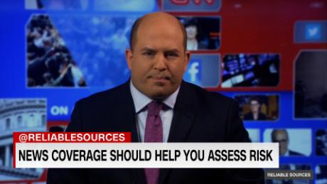 Stelter: News coverage should help you assess Covid-19 risk