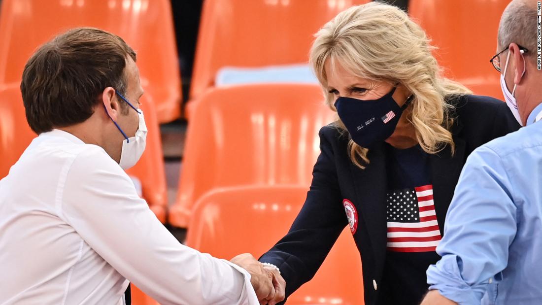 Jill Biden Brings A Dose Of Normalcy To Olympic Games Amid A Pandemic Cnnpolitics