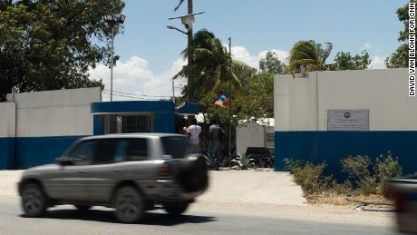 The headquarters of Haiti&#39;s judicial police, where key suspects and evidence are being held.