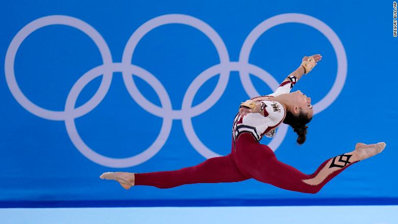 Germany’s gymnasts wear body-covering unitards, rejecting ‘sexualization’ of sport