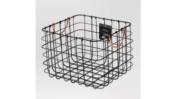 Threshold Small Milk Crate with Handles