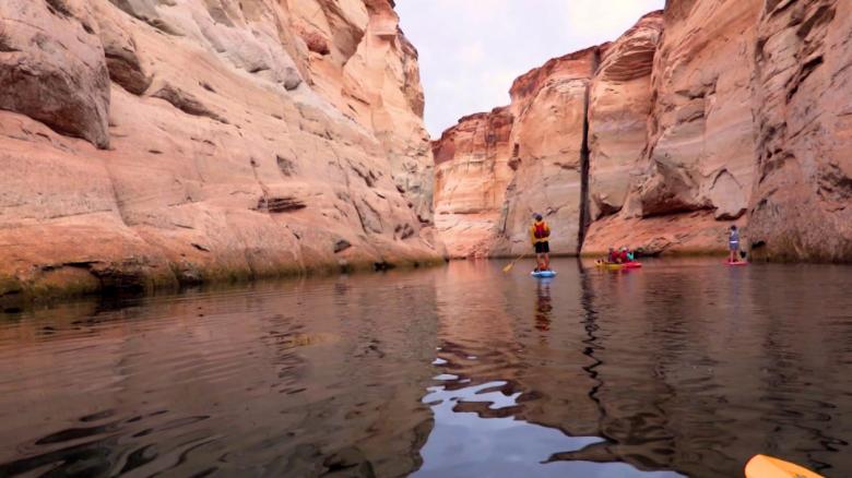 Lake Powell's water crisis reveals more of one of Arizona's most spectacular canyons