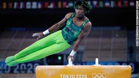 Uche Eke becomes the first gymnast to represent Nigeria in the Olympic Games