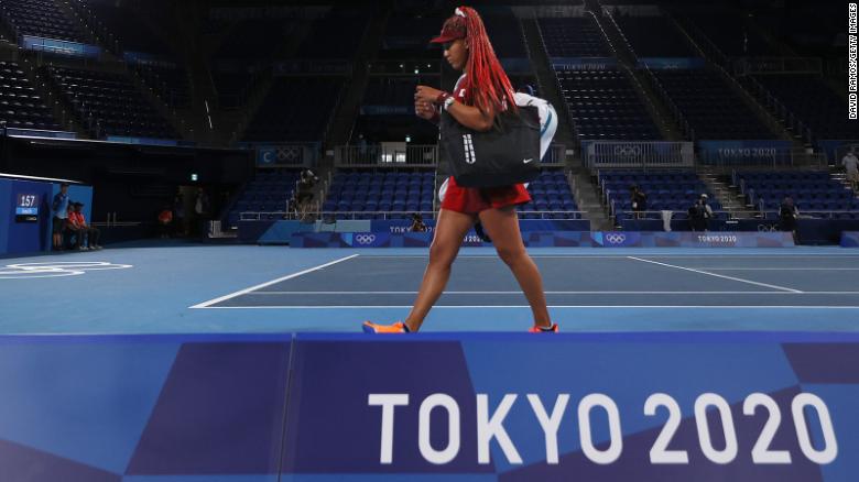 Naomi Osaka will leave Tokyo Olympics without a medal, loses in 3rd round to Marketa Vondrousova