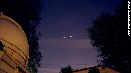 The Southern Delta Aquariid meteor shower, pictured above from a previous year, peaks on July 28 or 29.