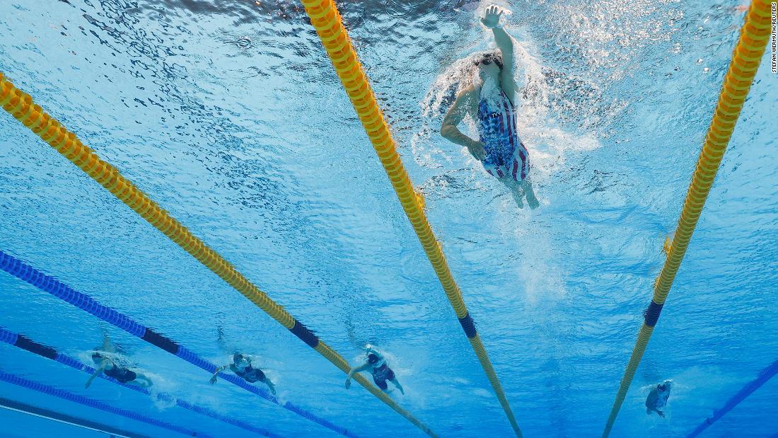 Katie Ledecky wins 1500m freestyle for her 6th career Olympic gold