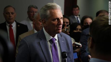 McCarthy says he will not cooperate with the investigation committee on January 6