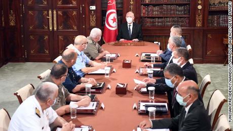 Said in Tunisia moves on economy and COVID-19 after government sacked