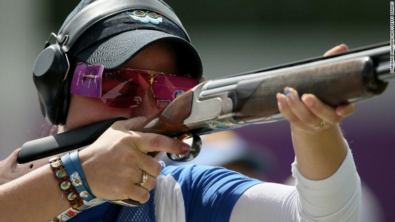 Perilli also competed in London 2012 Olympic Games, where she finished fourth in the women&#39;s trap. 