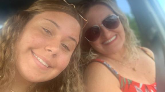 Florida mother Agnes Velasquez has been living in her teen daughter Paulina's ICU room for days, praying she survives Covid-19.