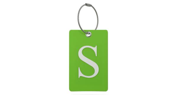 Shacke Luggage Tag Initial 