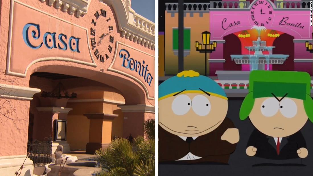 South Park' creators are buying show's famous Casa Bonita restaurant