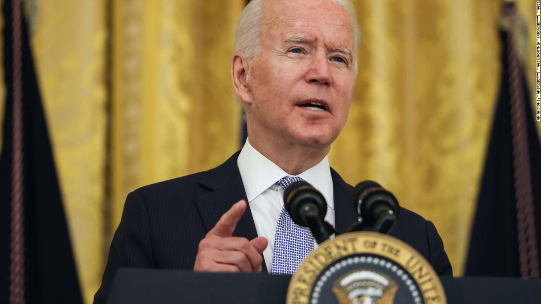 White House once again makes Covid-19 the focus of Biden's schedule