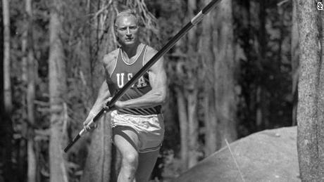 Tom Waddell, pictured competing in the Olympic decathlon finals ahead of the 1968 Olympics, founded the Gay Games to foster joy and belonging among LGBTQ people.