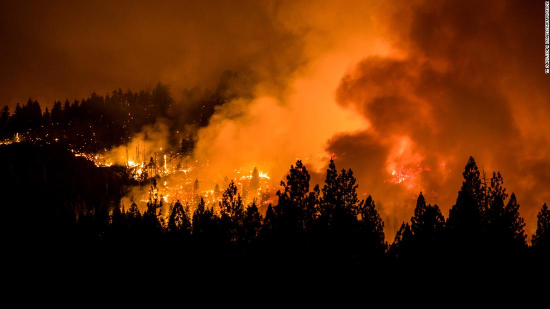 91 wildfires are now burning across the US, with Oregon's Bootleg Fire growing to over 400,000 acres