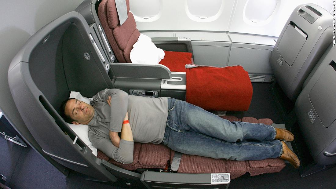 Qantas auctions off two A380 lie-flat airplane seats