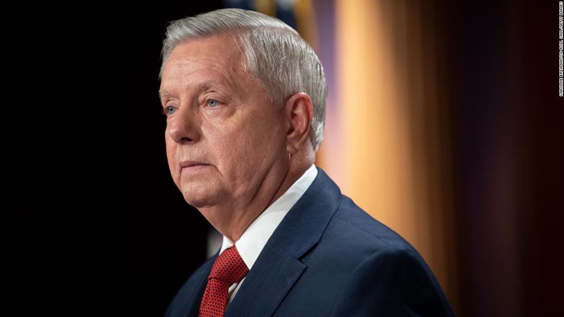 Lindsey Graham tests positive for Covid-19 and has had 'flu-like symptoms' despite being vaccinated