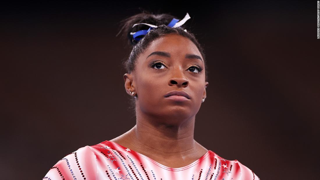 Biles reveals her aunt unexpectedly died during the Olympics