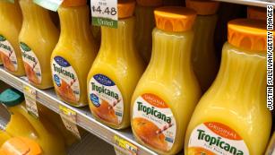 Hard to notice, but Tropicana shrank the size of its orange juice containers