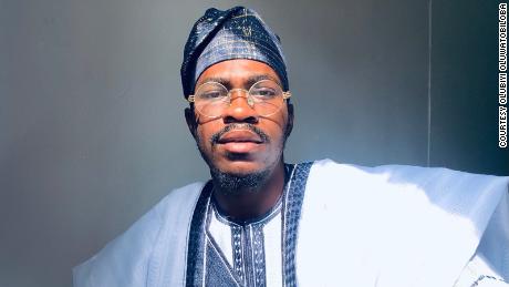 Tobi Olubiyi is famous for his &quot;Agba&quot; character in his comedy skits.