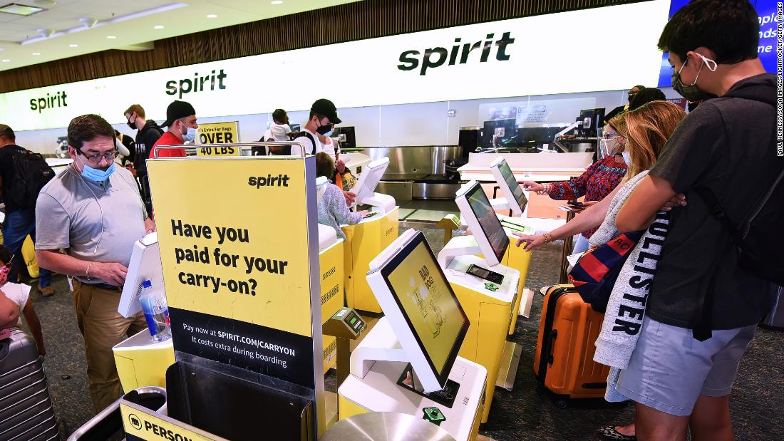Spirit Airlines enters third consecutive day with significant disruptions