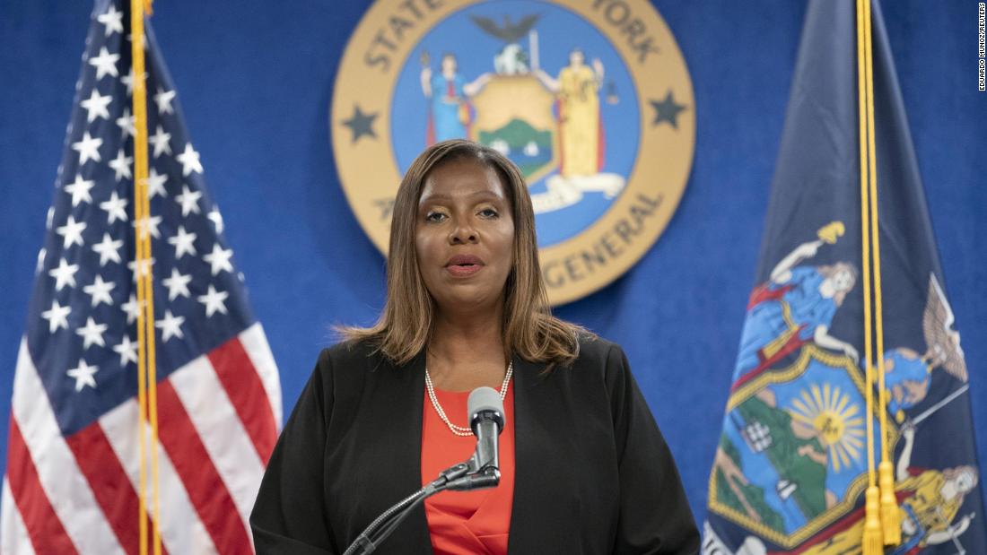 New York Attorney General Letitia James announces run for governor