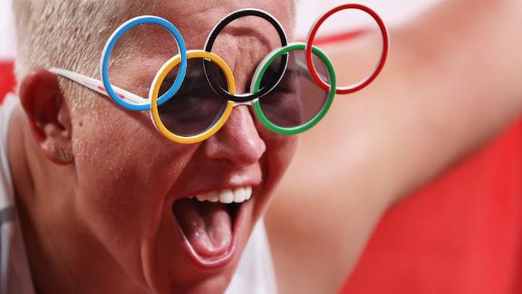 Poland's Anita Wlodarczyk celebrates after winning gold in the hammer throw on August 3. Wlodarczyk is<a href=