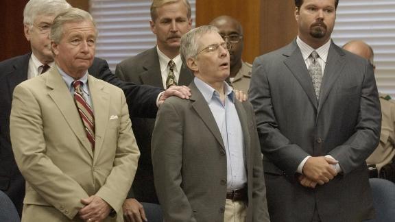 Durst appears in a Galveston courtroom for an unrelated case in 2003. Durst admitted then that he had killed and dismembered Morris Black, a neighbor in Galveston, but he argued he'd shot Black in self-defense during a struggle. A jury found Durst not guilty, but he remained in jail for a time because of a bail jumping charge. 