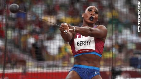 Berry says she is now more than just an athlete. 