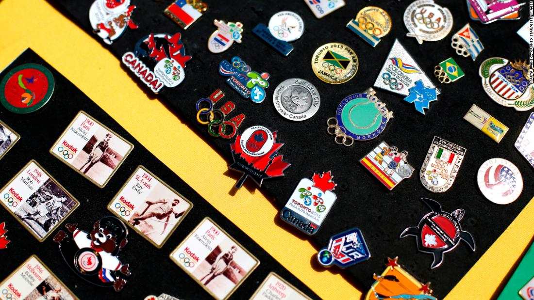 ‘Each one has a story’: Meet Japan’s Olympic pin obsessives
