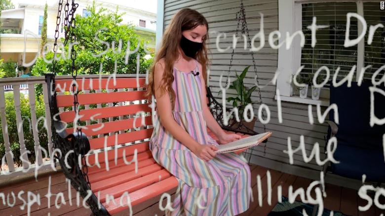 12-year-old sends letter to county school board about mask mandate