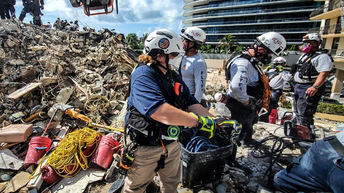 This emergency room physician went from the horrors of the Surfside disaster back into the ER battling Florida's Covid-19 surge