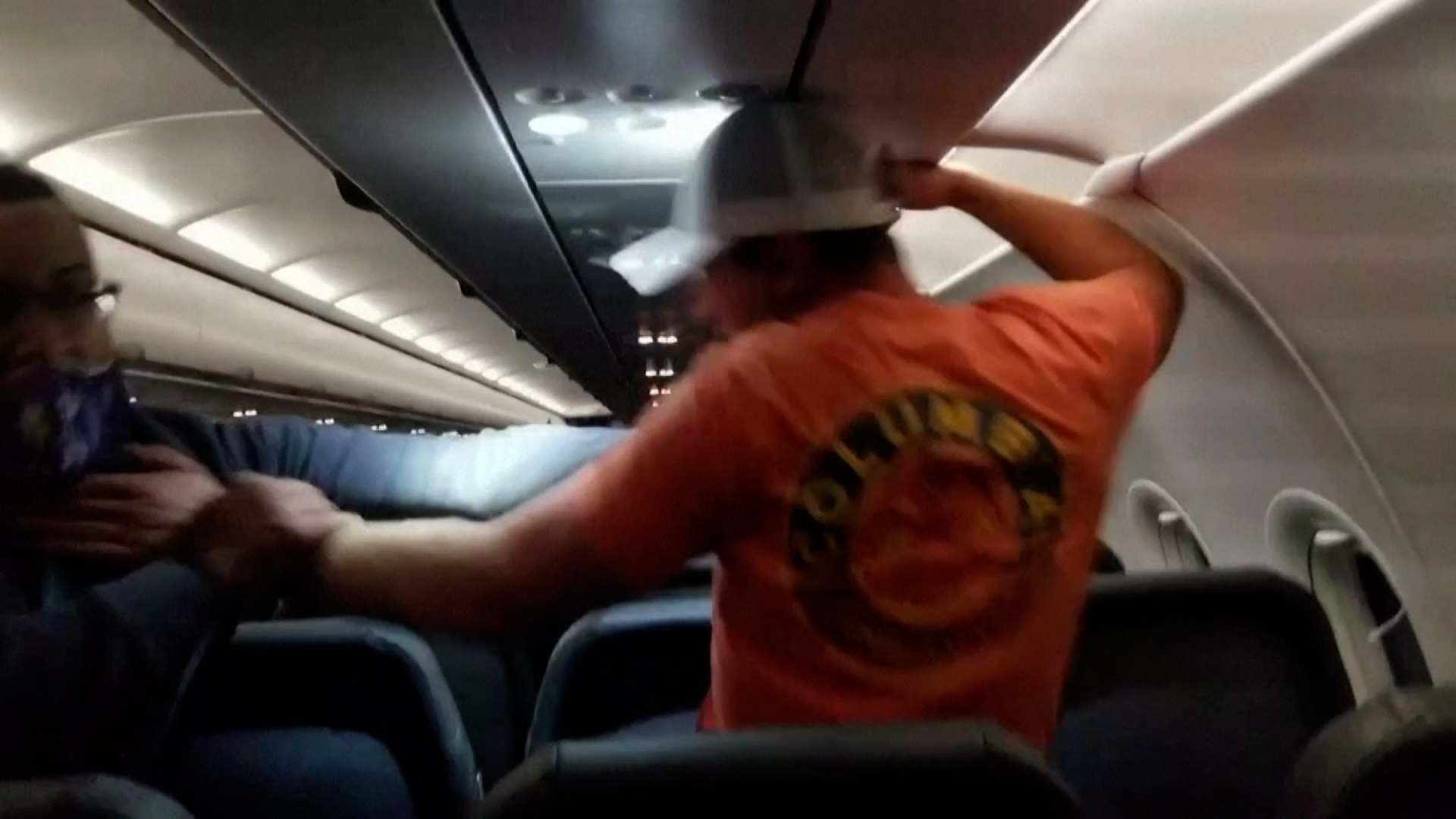 Frontier Airlines Now Backing Crew Who Used Tape To Restrain Unruly Passenger Cnn Video